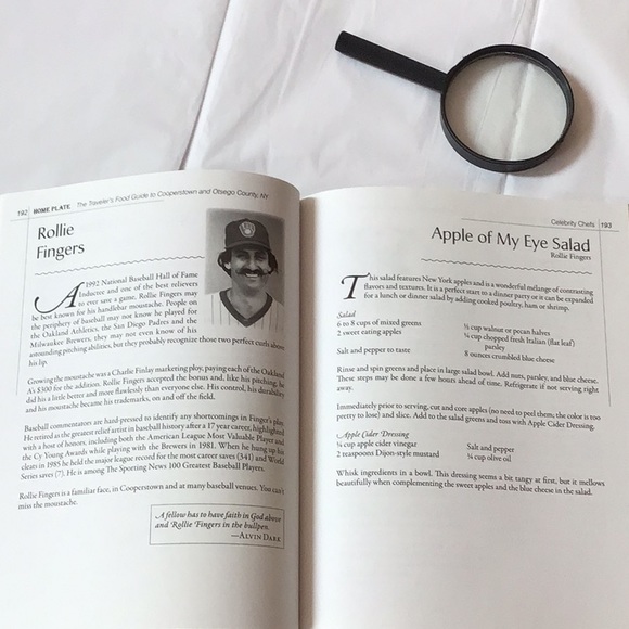 ☘️2/10.00☘️Home Plate Cooperstown “Home to Baseball “ travel/cook guide - Picture 9 of 16